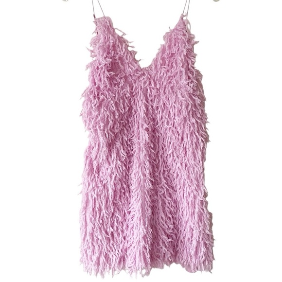 FOR LOVE and LEMONS Kamara Pink Mini Dress. - Picture 3 of 14